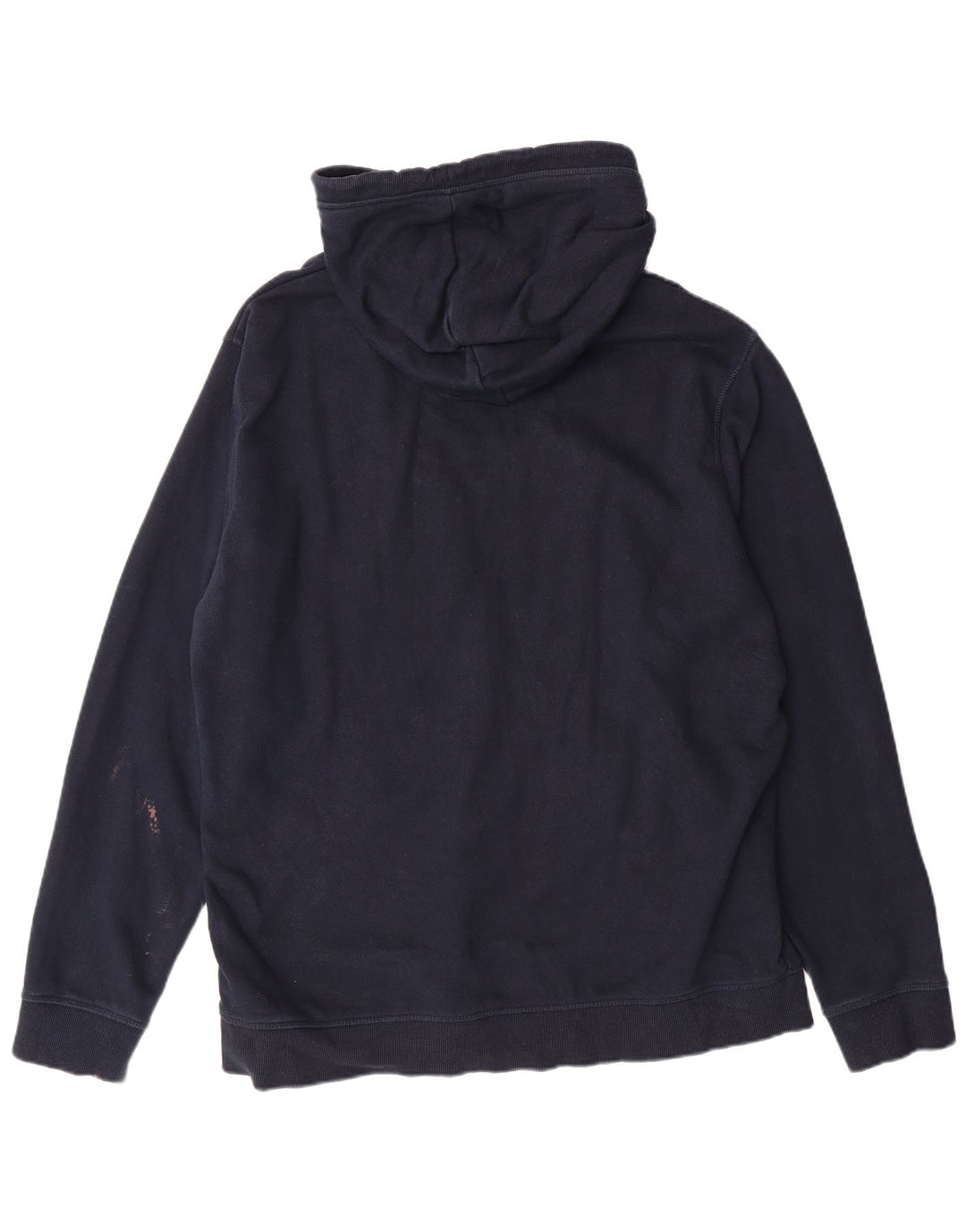 PENGUIN Mens Hoodie Jumper XL Navy Blue Cotton