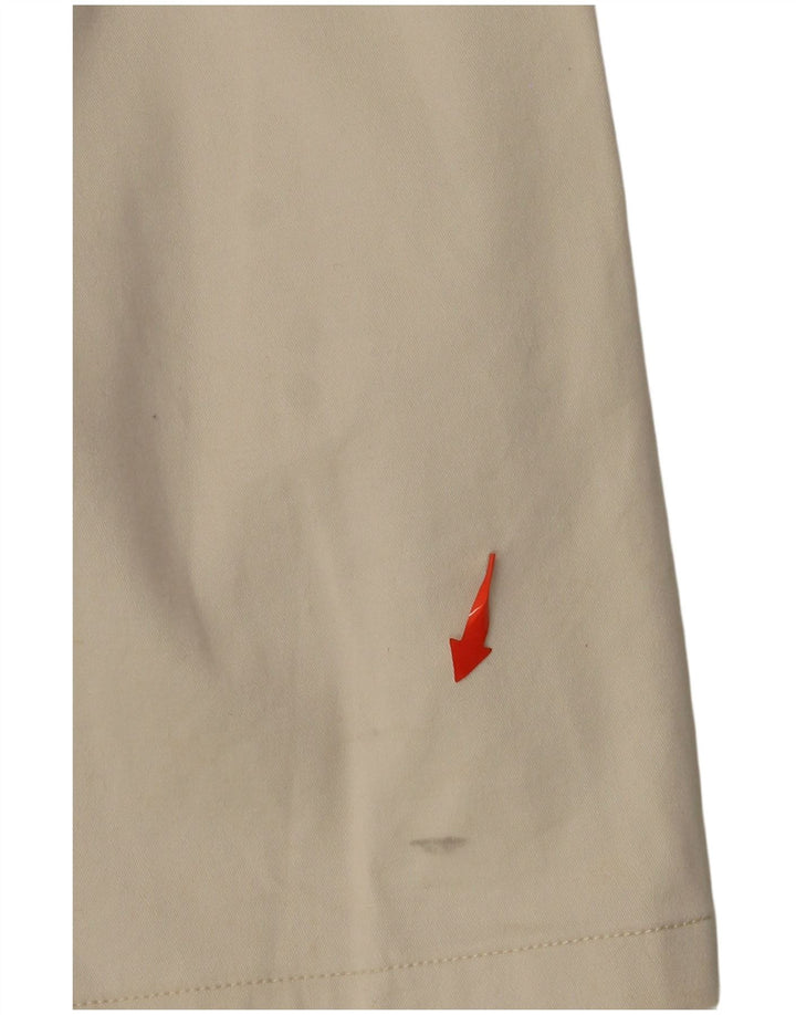 ROCCOBAROCCO Womens Straight Casual Trousers IT 46 Large W34 L30 Beige