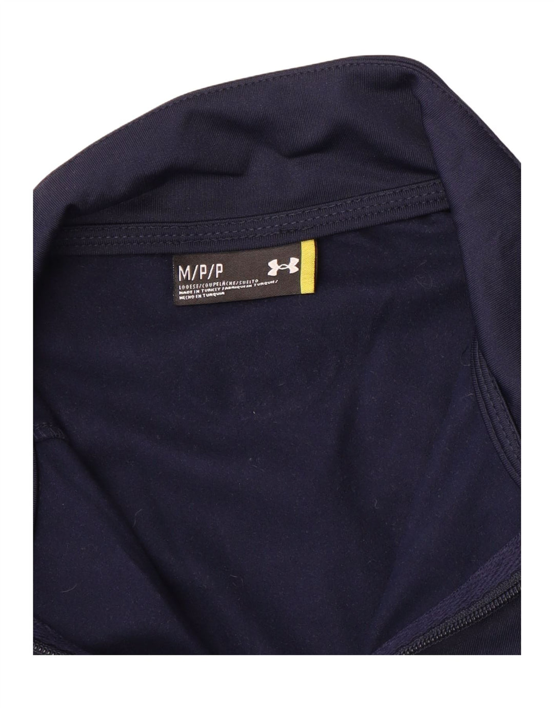 Under Armour Mens Tracksuit Top Jacket Medium Navy Blue