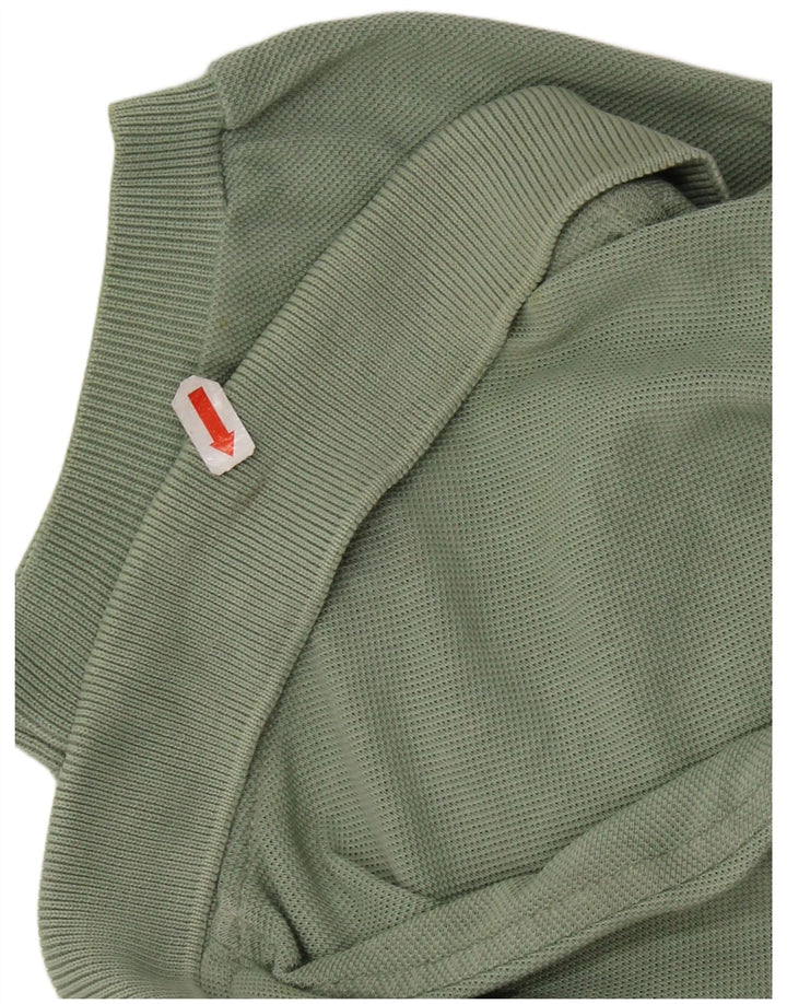 Lacoste Mens Polo Shirt Size 5 Large Green Cotton