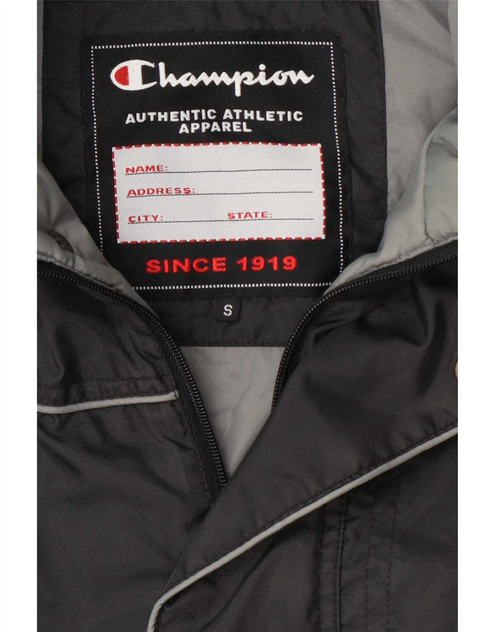 Champion Mens Windbreaker Jacket UK 36 Small Navy Blue