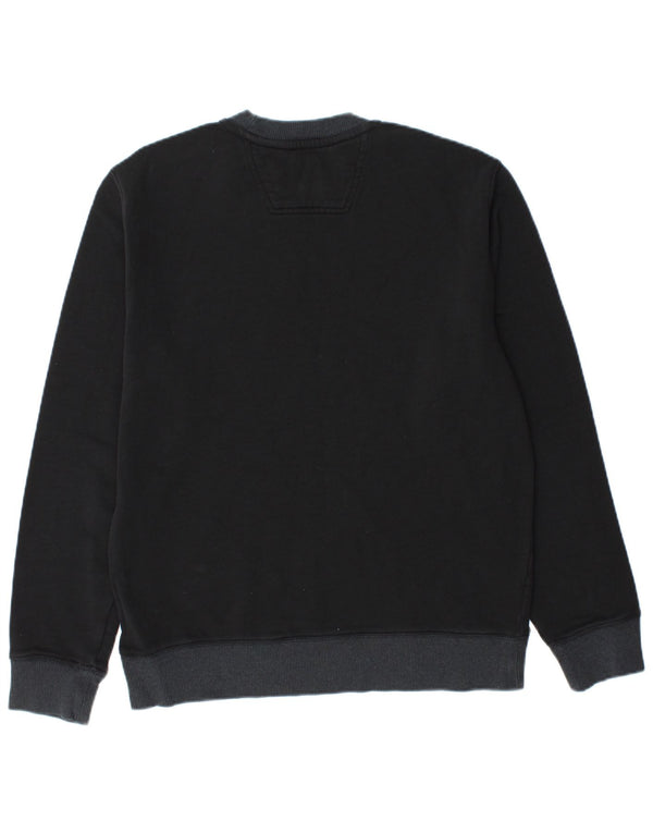 CALVIN KLEIN JEANS Mens Sweatshirt Jumper Medium Black Cotton