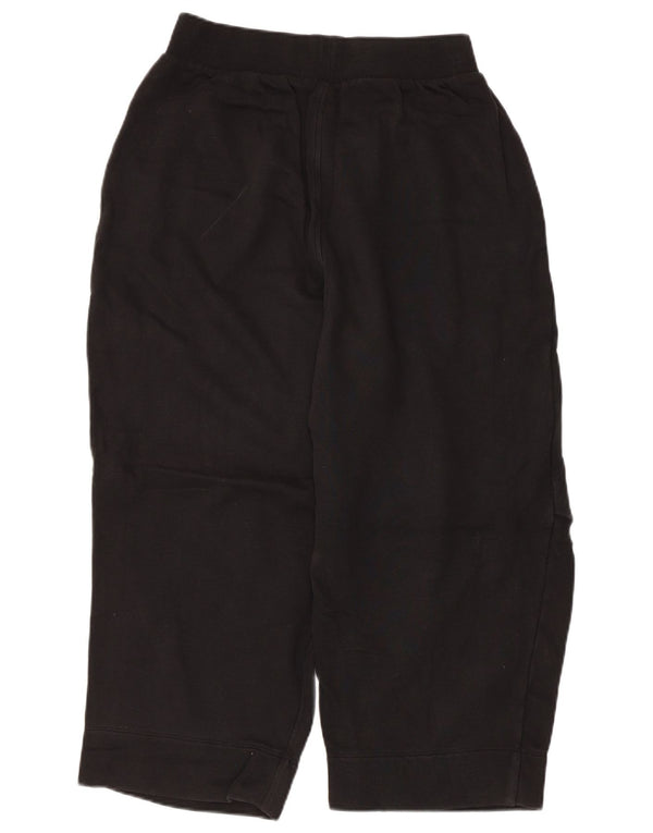 Cos Womens Capri Tracksuit Trousers UK 10 Small  Black Cotton