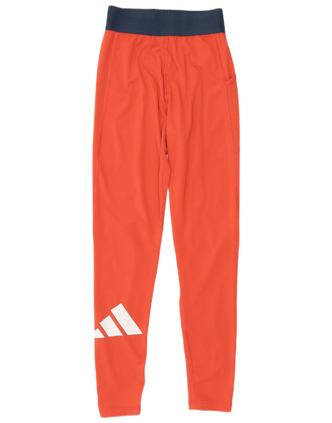 Adidas Womens Graphic Leggings UK 4/6 XS Red Polyester