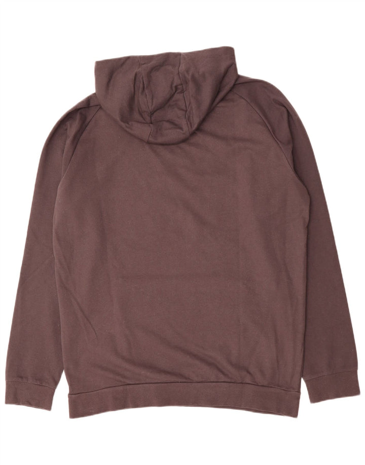 HUMMEL Mens Graphic Hoodie Jumper XL Black Cotton