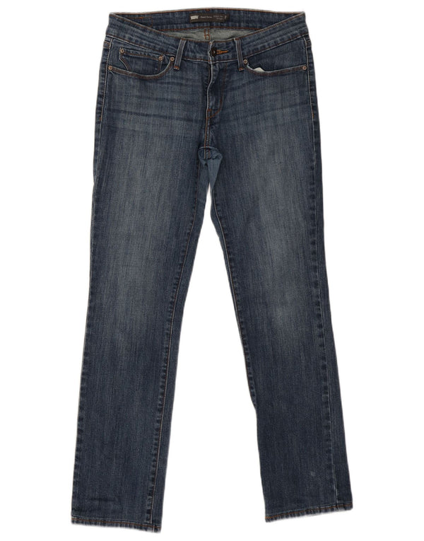 Levi's Womens Demi Curve Modern Rise Straight Jeans US 2 XS W27 L30 Blue