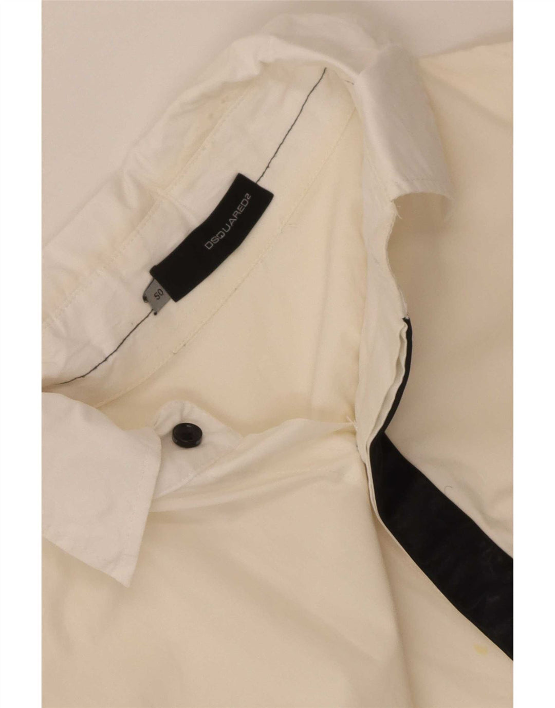 Dsquared2 Mens Shirt IT 50 Medium White