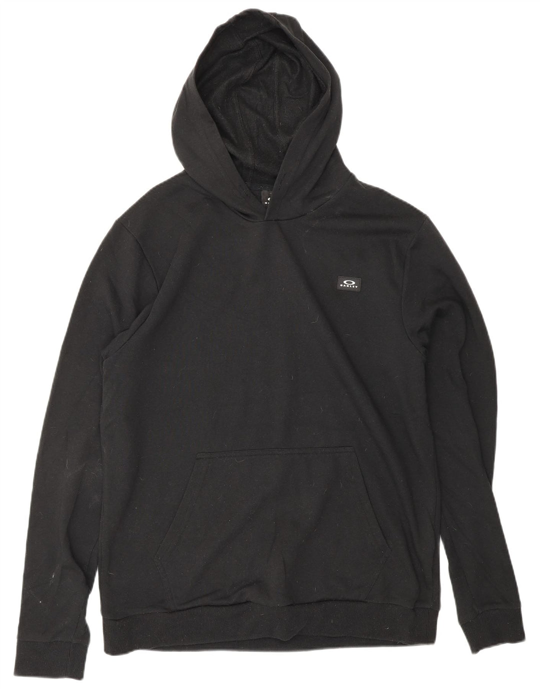 OAKLEY Mens Regular Fit Hoodie Jumper Medium Black Polyester