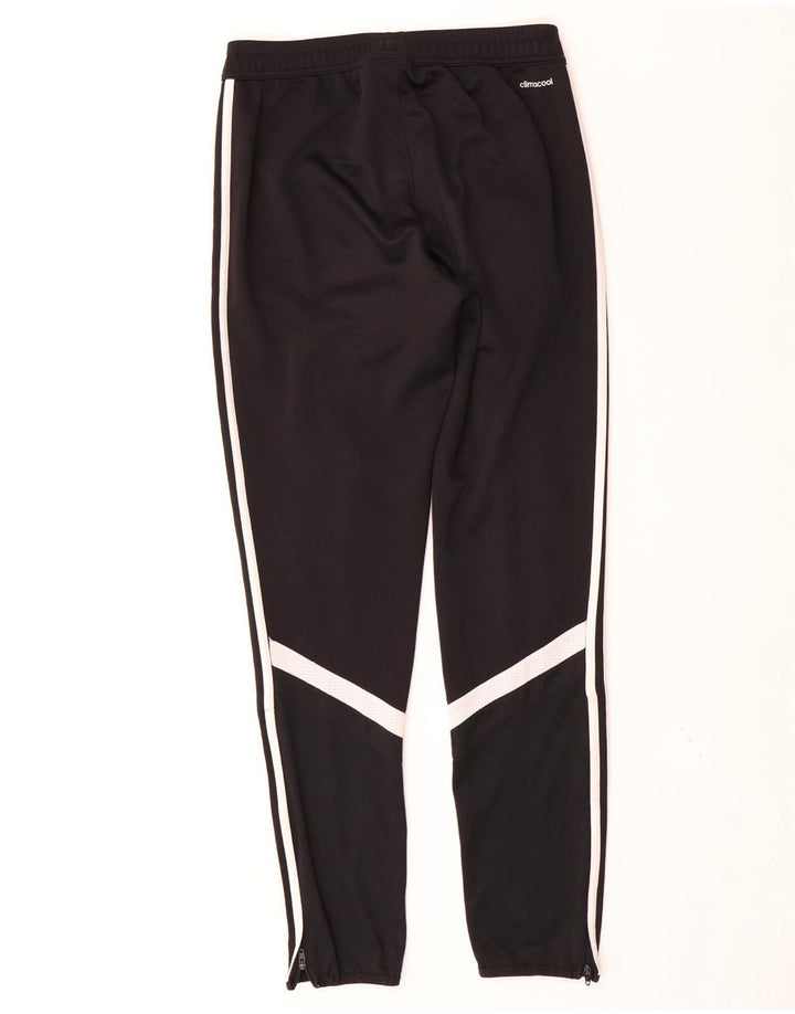Adidas Mens Climacool Tracksuit Trousers Small Black Polyester