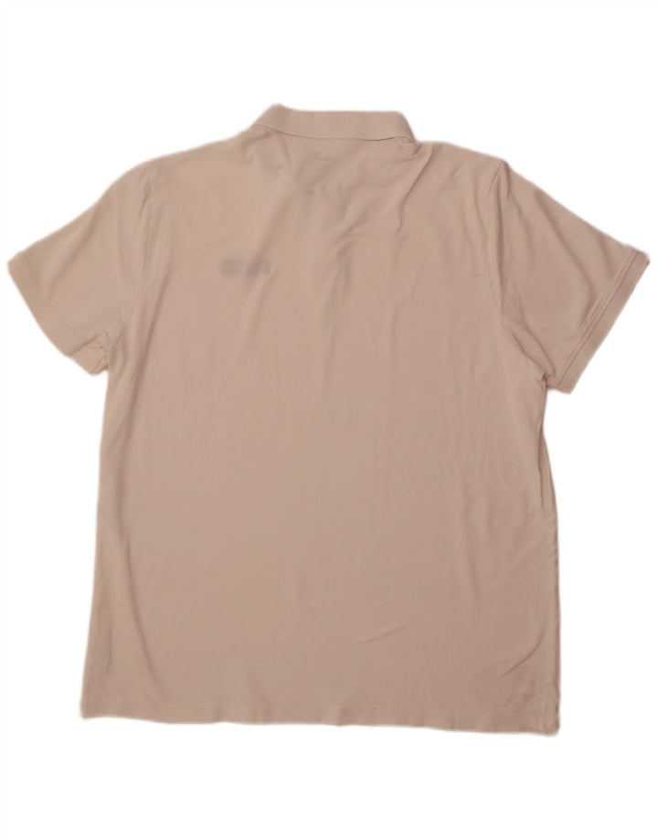 PUMA Mens Polo Shirt 2XL Off White