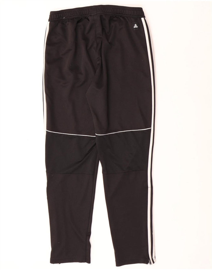 ADIDAS Mens Tracksuit Trousers Large  Black Polyester