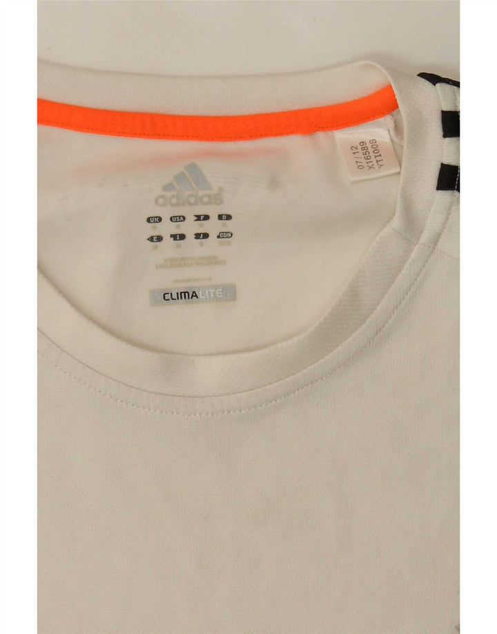 Adidas Mens Climalite Vest Top Medium White