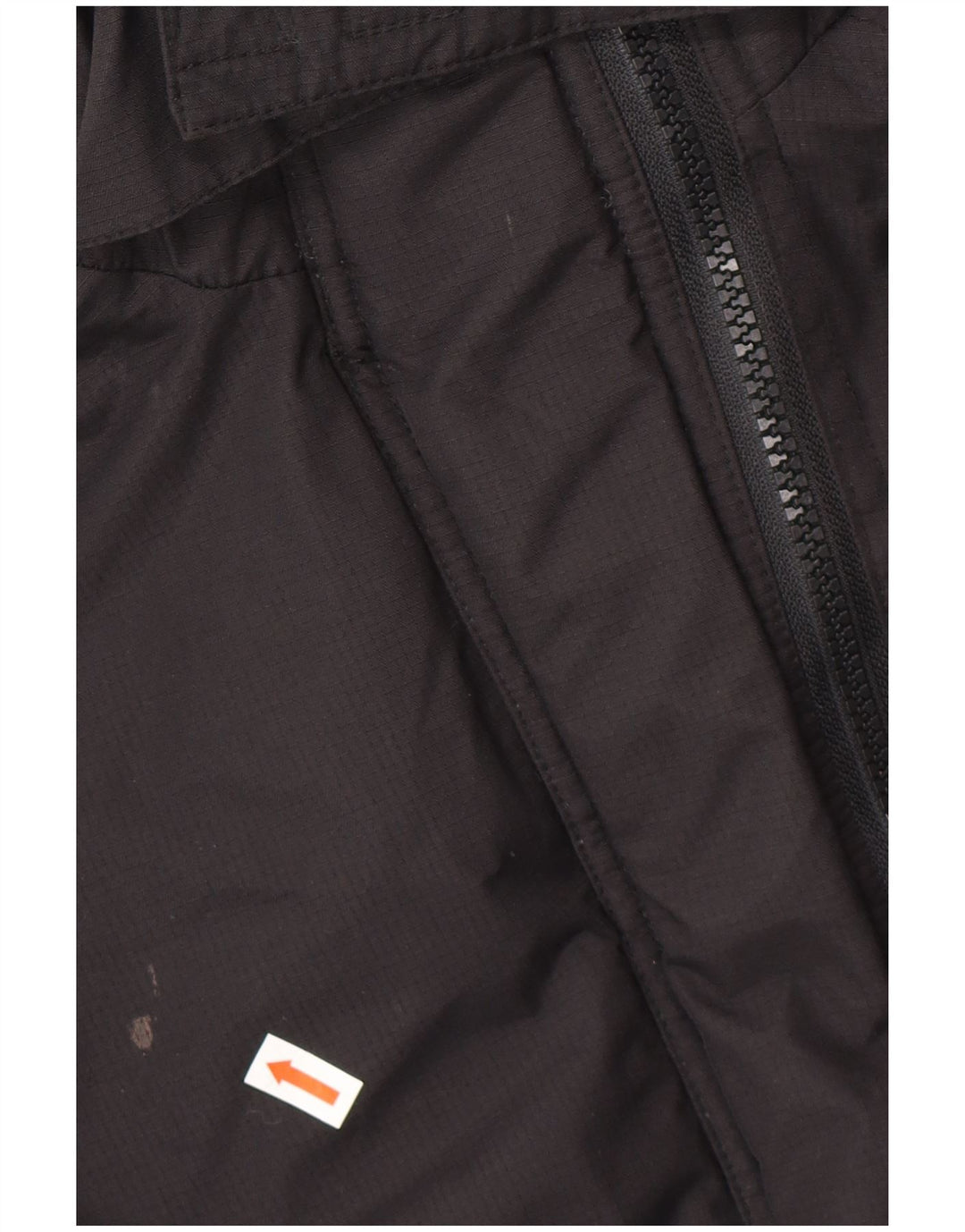 SUPERDRY Womens Loose Fit Hooded Windbreaker Jacket UK 10 Small Black