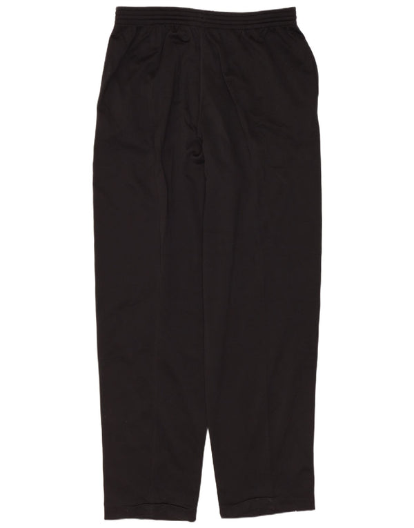 CHAMPION Mens Graphic Tracksuit Trousers Large  Black Polyester