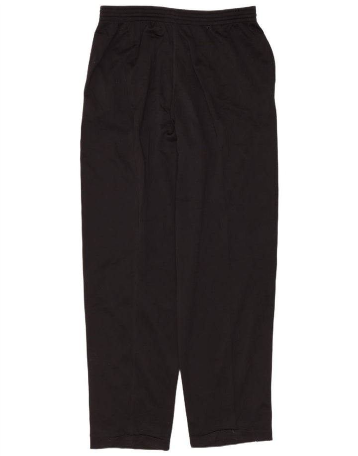 CHAMPION Mens Graphic Tracksuit Trousers Large  Black Polyester