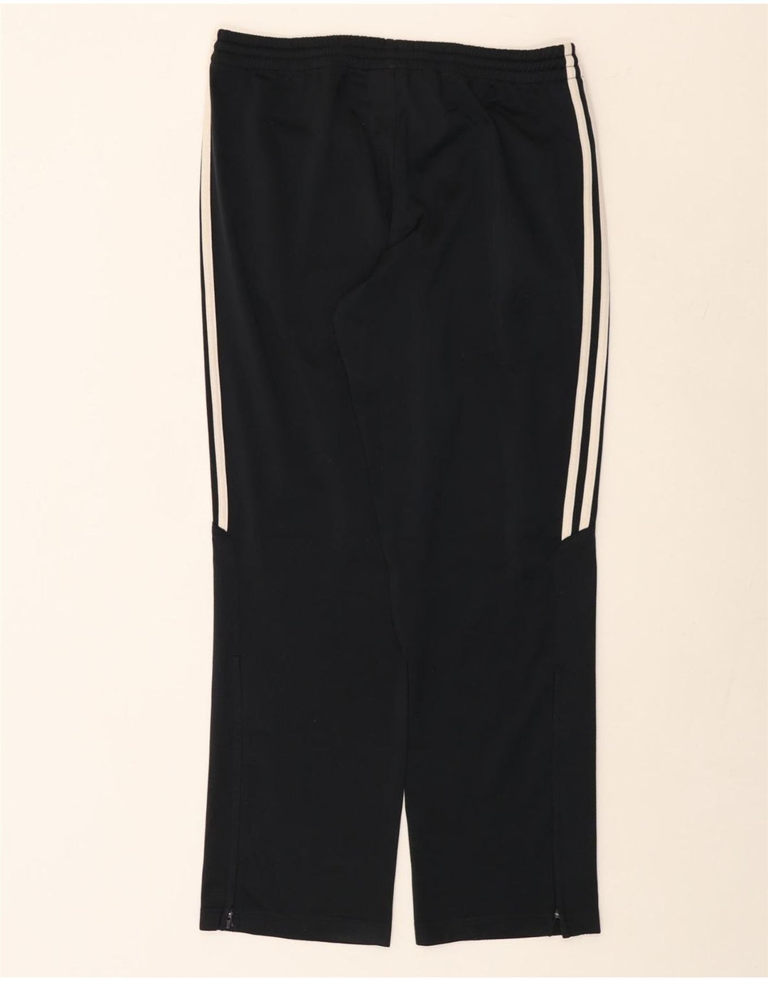 ADIDAS Mens Tracksuit Trousers Large  Black Polyester