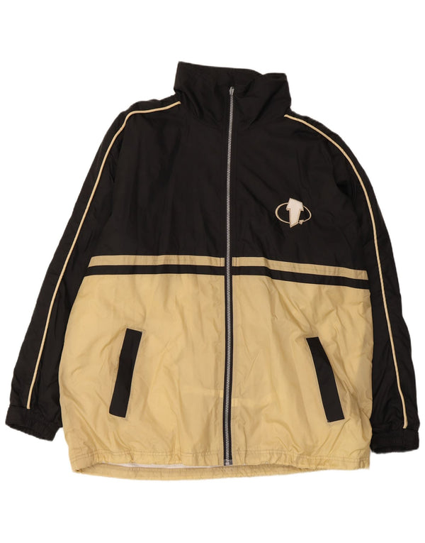 FREEMAN T. PORTER Mens Graphic Tracksuit Top Jacket  XL Beige Colourblock