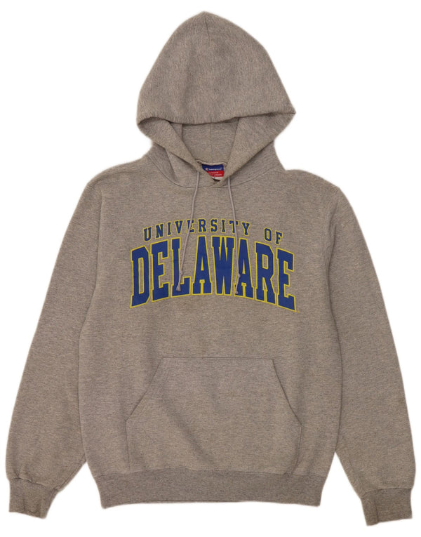 Champion Mens University of Delaware Graphic Hoodie Jumper Small Grey
