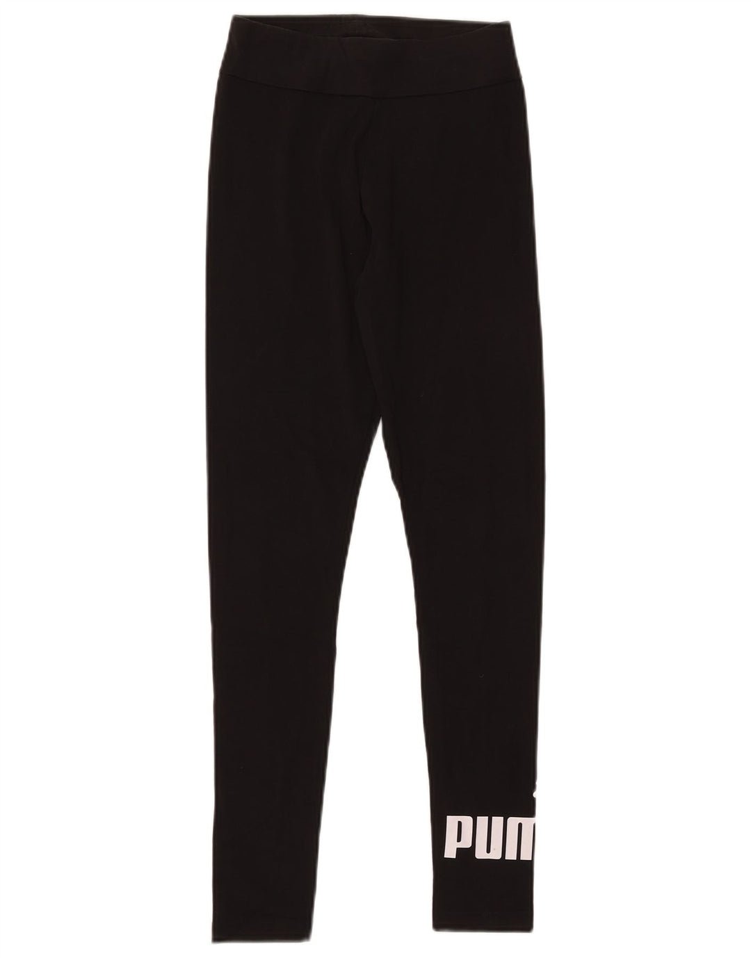 Puma Womens Graphic Leggings UK 8 Small Black