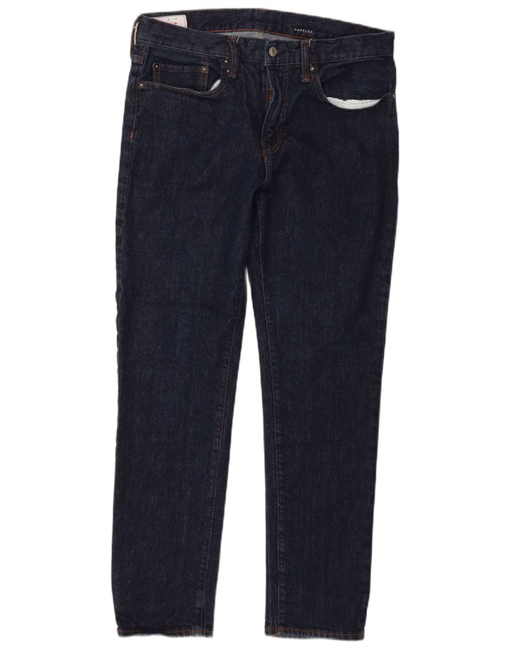 Gap Mens Slim Jeans W31 L30 Navy Blue Cotton
