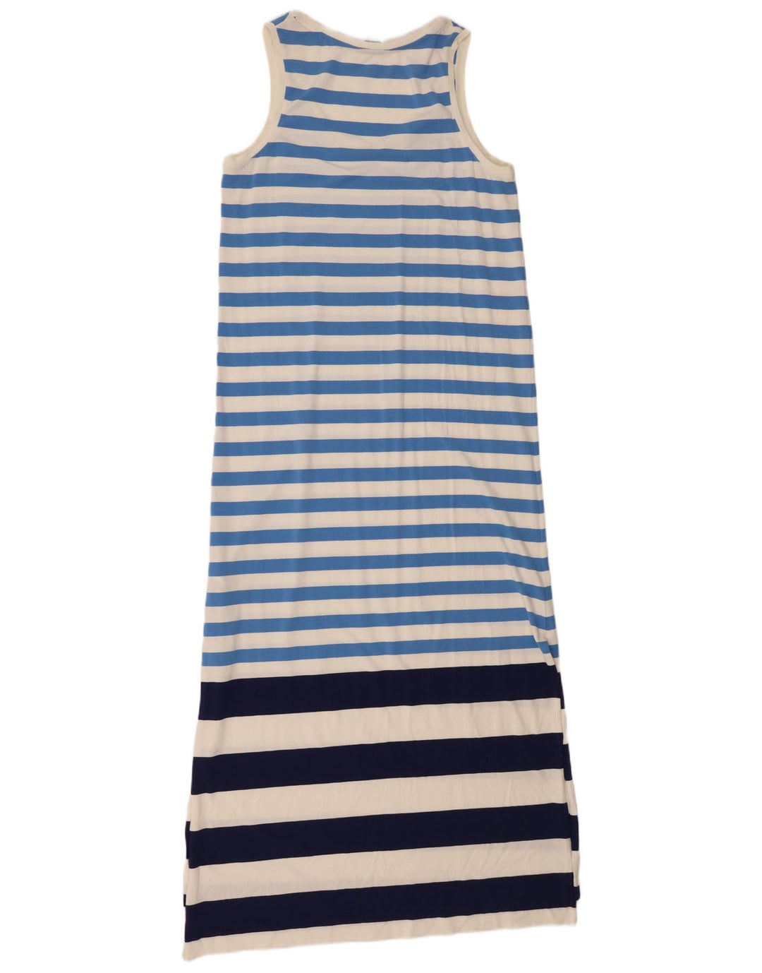 VINEYARD VINES Womens Sleeveless T-Shirt Dress UK 10 Small Blue Striped