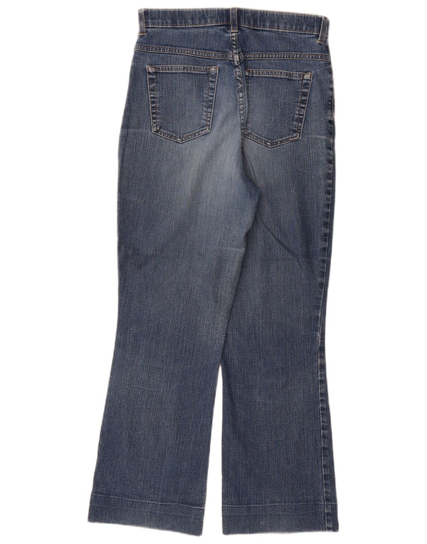Marks & Spencer Womens Bootcut Jeans UK 12 Medium W28 L29 Blue Cotton