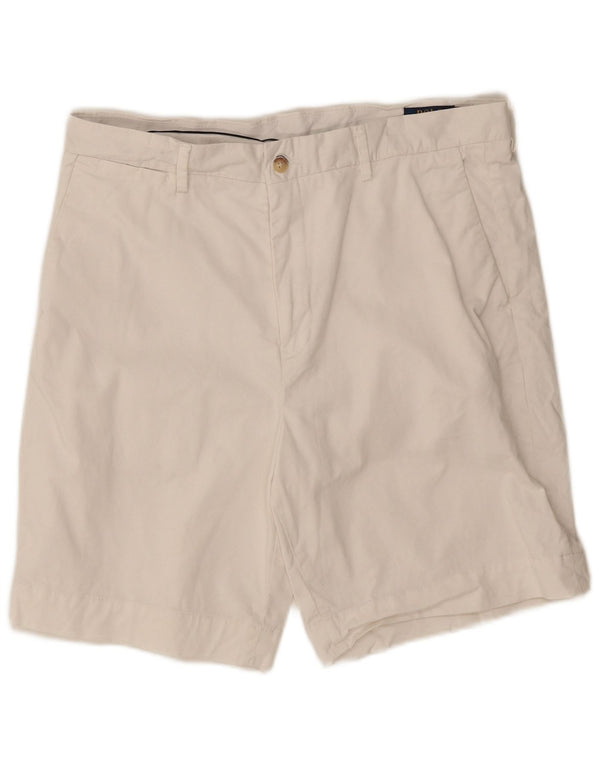Polo Ralph Lauren Mens Stretch Classic Fit Chino Shorts W34 Large White