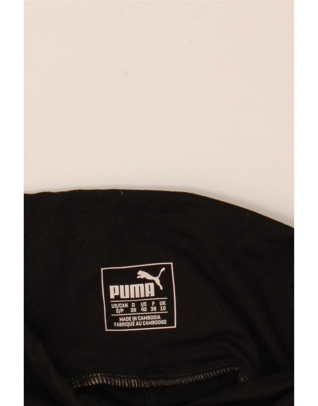 Puma Womens Leggings UK 10 Small Black