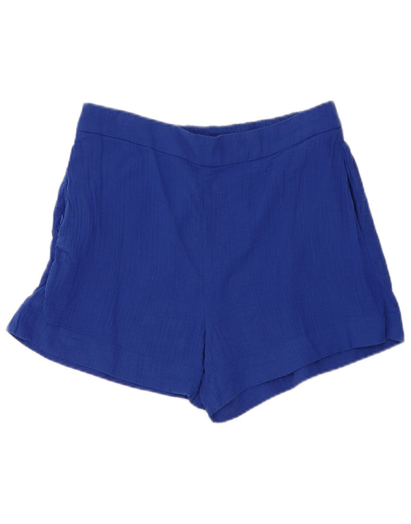 Boden Womens Casual Shorts UK 12 Medium W30 Blue Cotton