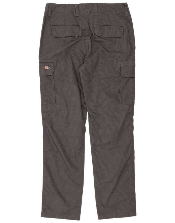 Stadick Mens Cargo Trousers  W32 L32 Grey Polyester