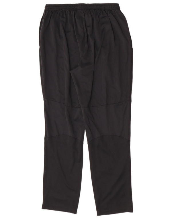 Nike Boys Dri Fit Tracksuit Trousers 13-14 Years XL Black Polyester