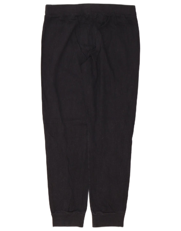 CHAMPION Womens Tracksuit Trousers Joggers UK 16 Large  Black Cotton
