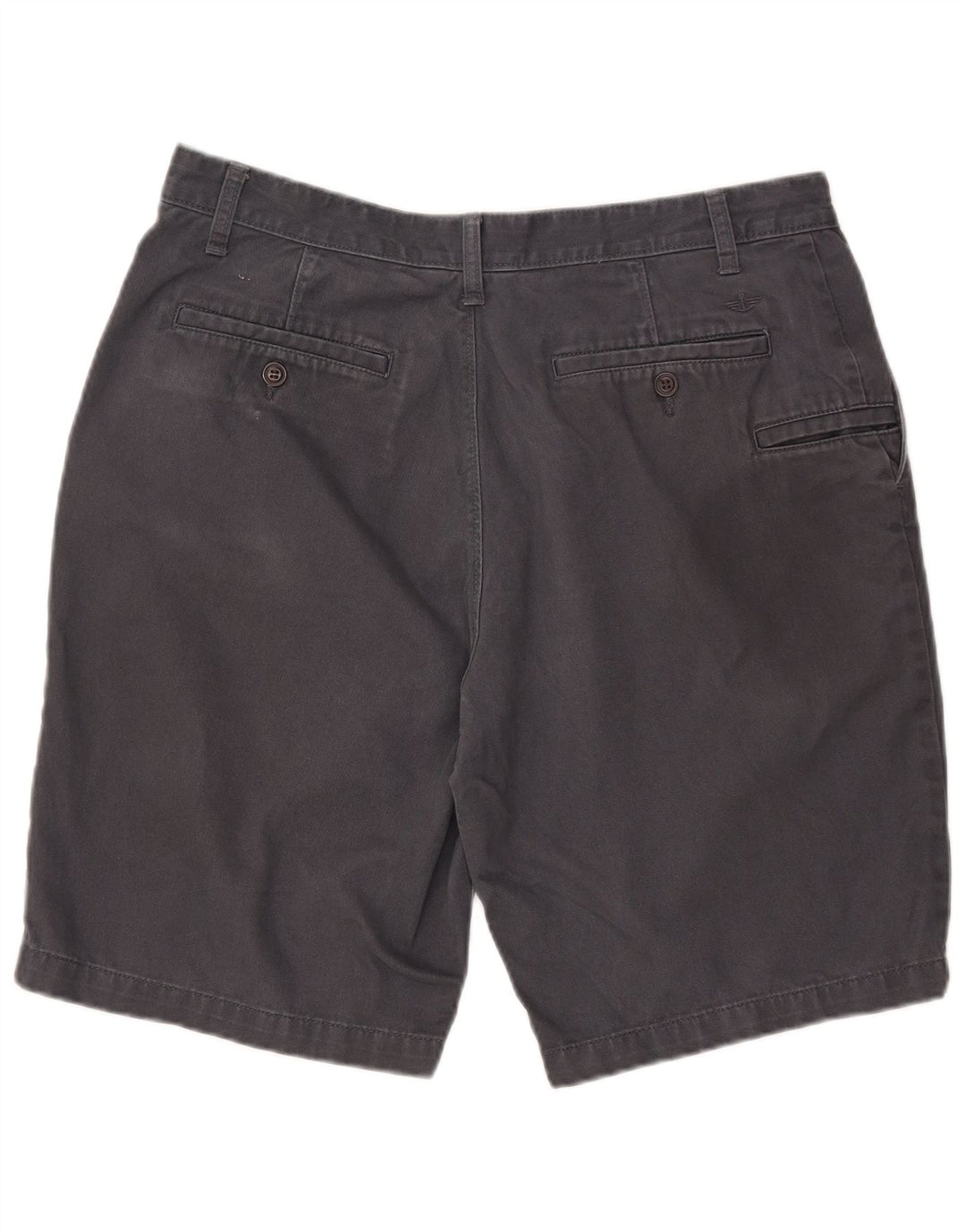Dockers Mens Chino Shorts W33 Medium Grey Cotton
