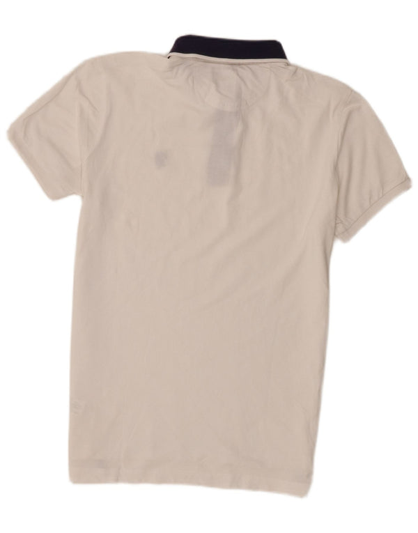 U.S. Polo Assn. Mens Shirt Small White Colourblock Cotton