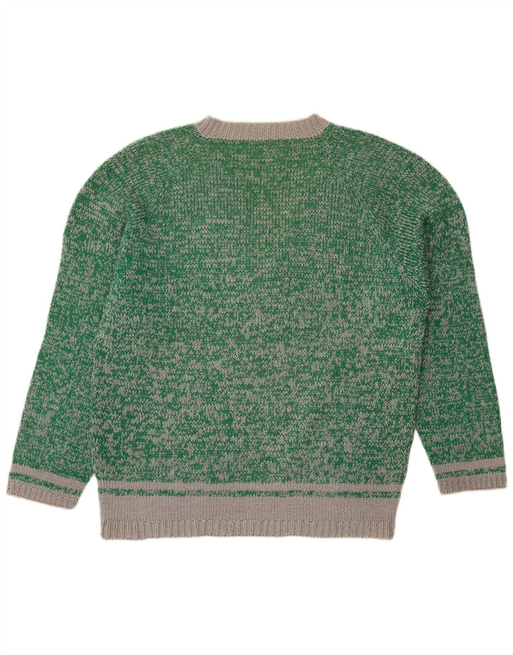 Vintage Womens UK 18 XL Green Flecked