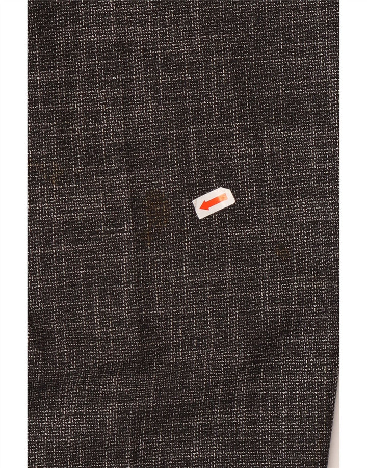 MONSOON Womens Short Casual Trousers UK 10 Small W27 L28  Grey Flecked