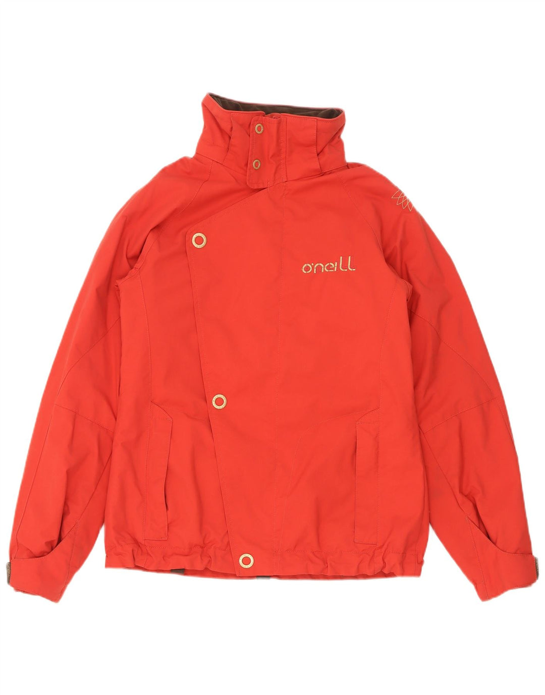 O'Neill Womens Windbreaker Jacket UK 10 Small Red Nylon