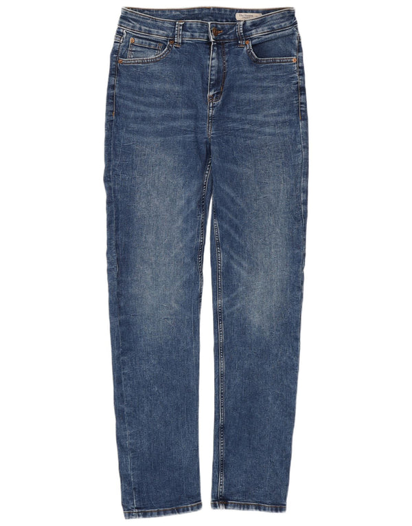 Marks & Spencer Womens The Sienna Straight Jeans UK 12 Medium W28 L29 Blue