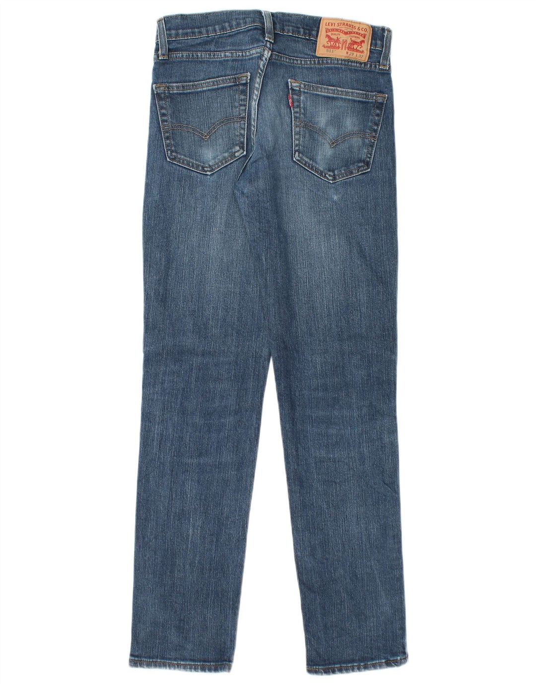 Levi's Mens 511 Slim Jeans W29 L30 Blue Cotton