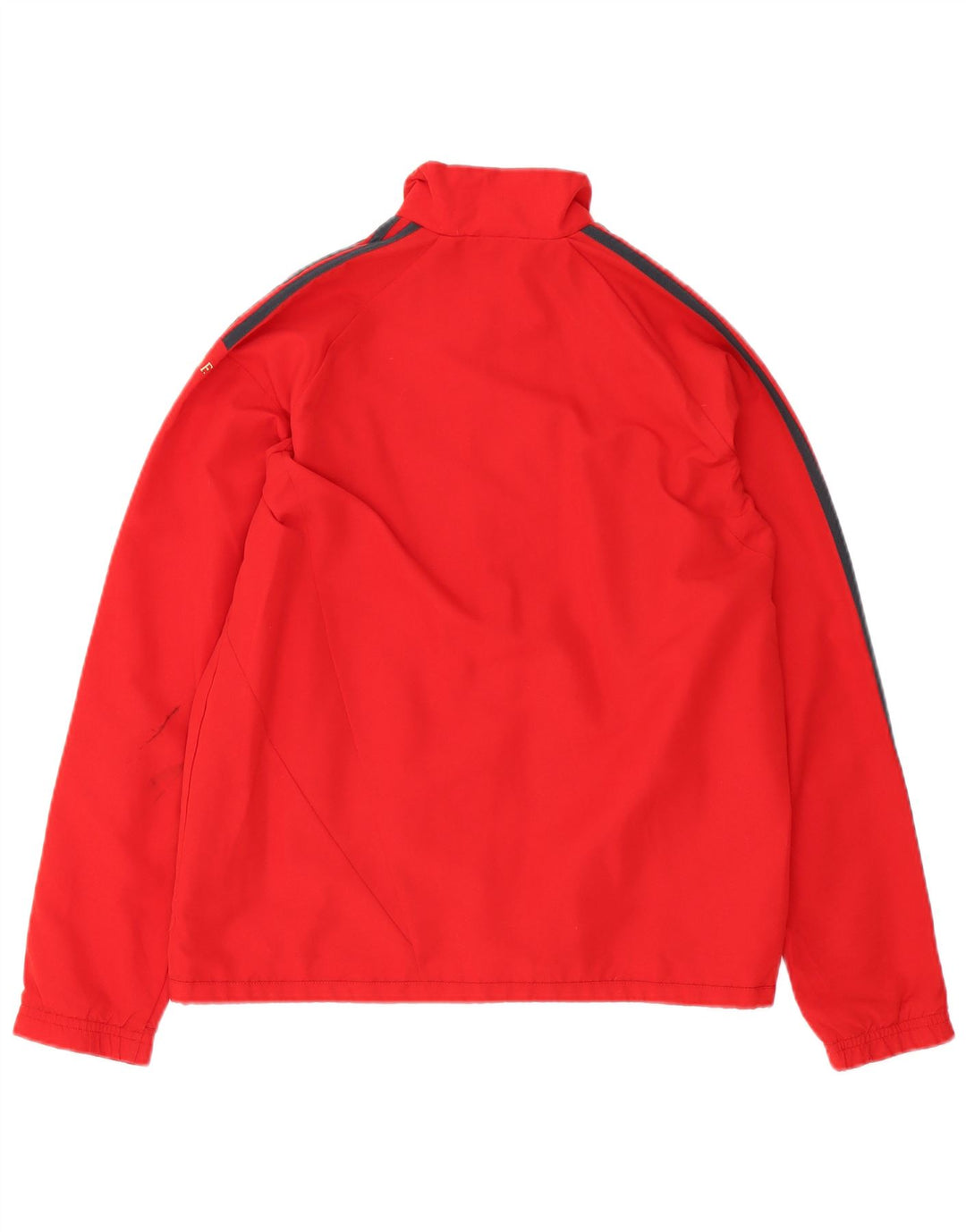 ADIDAS Boys Liverpool Tracksuit Top Jacket 13-14 Years Red Colourblock