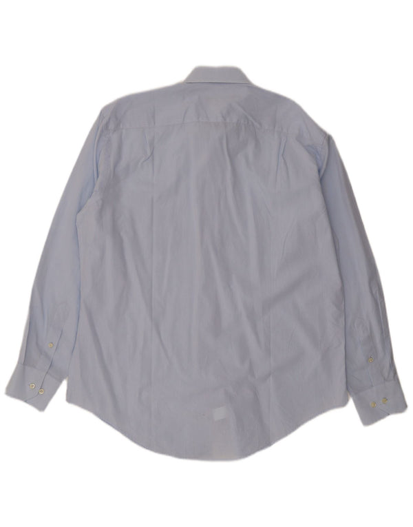 Cerruti 1881 Mens Shirt Size 16 41 Large Blue