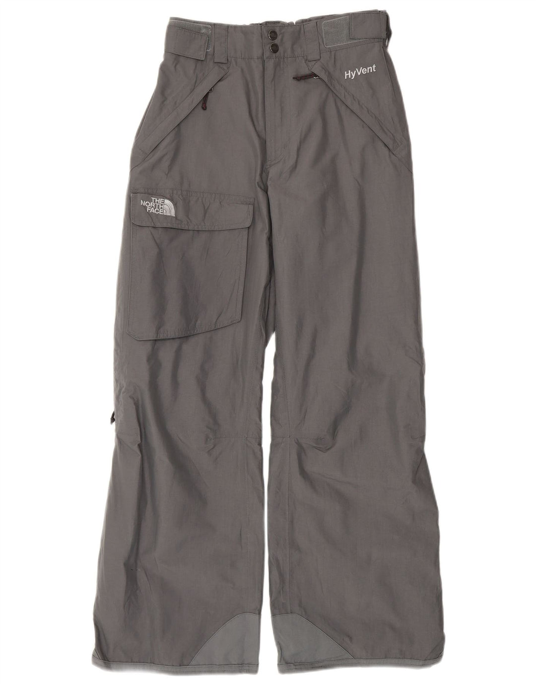 The North Face Mens Hyvent Ski Trousers Small Grey Nylon