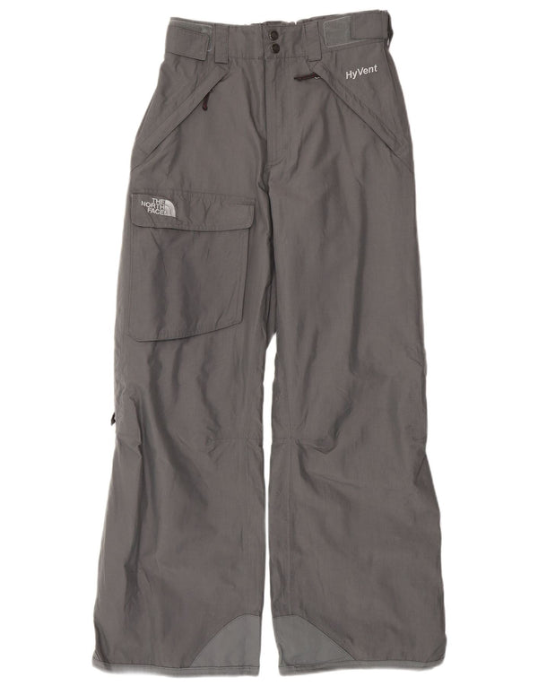 The North Face Mens Hyvent Ski Trousers Small Grey Nylon