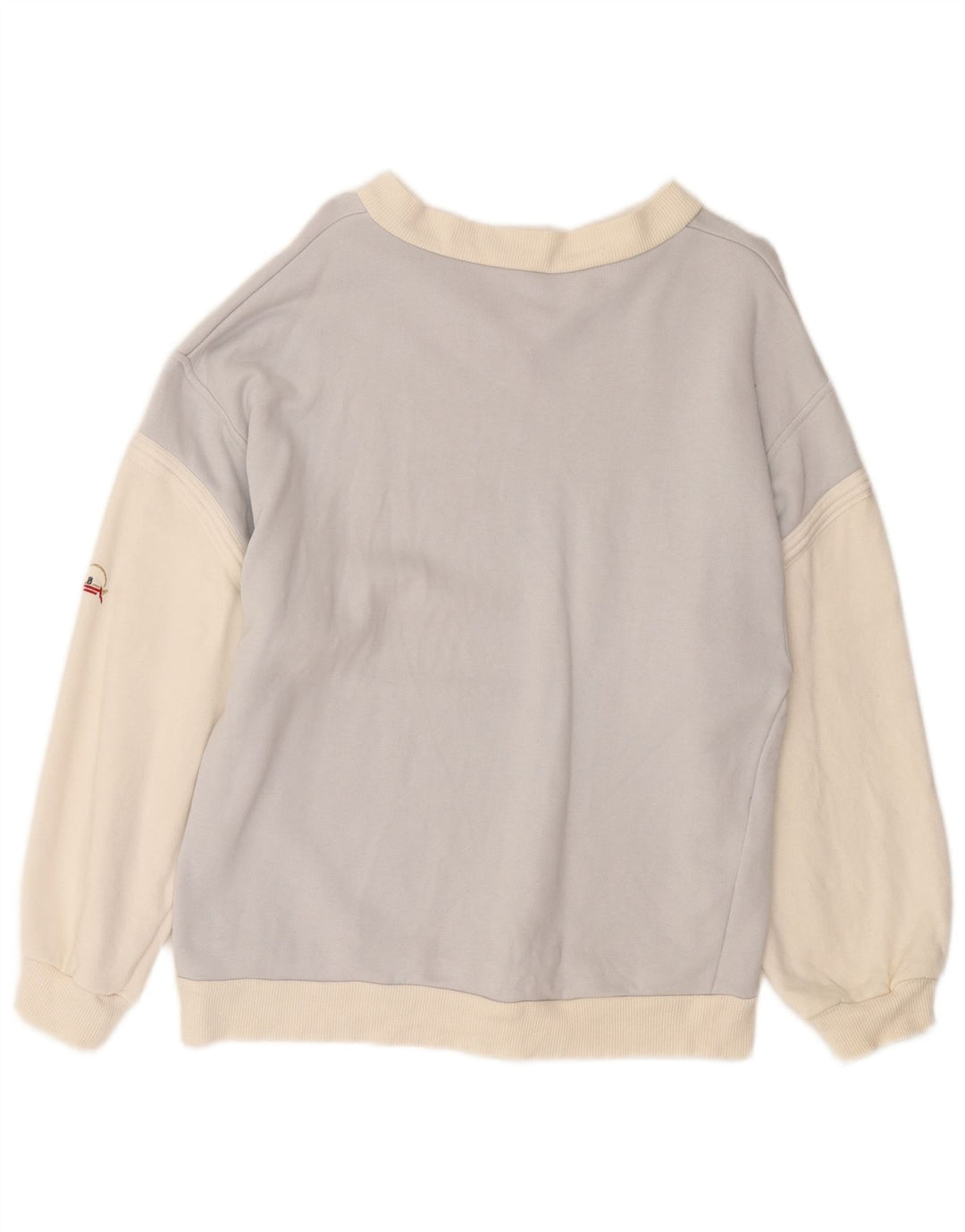 Bogner Womens Sweatshirt Jumper UK 14 Medium Purple Colourblock