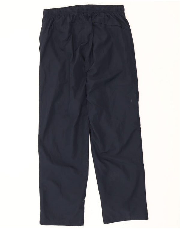 Nike Mens Tracksuit Trousers Large  Navy Blue Colourblock Polyester