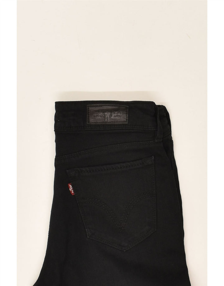 LEVI'S Womens 471 Slim Jeans W29 L30 Black Cotton Vintage Levi's and Second-Hand Levi's from Messina Hembry 
