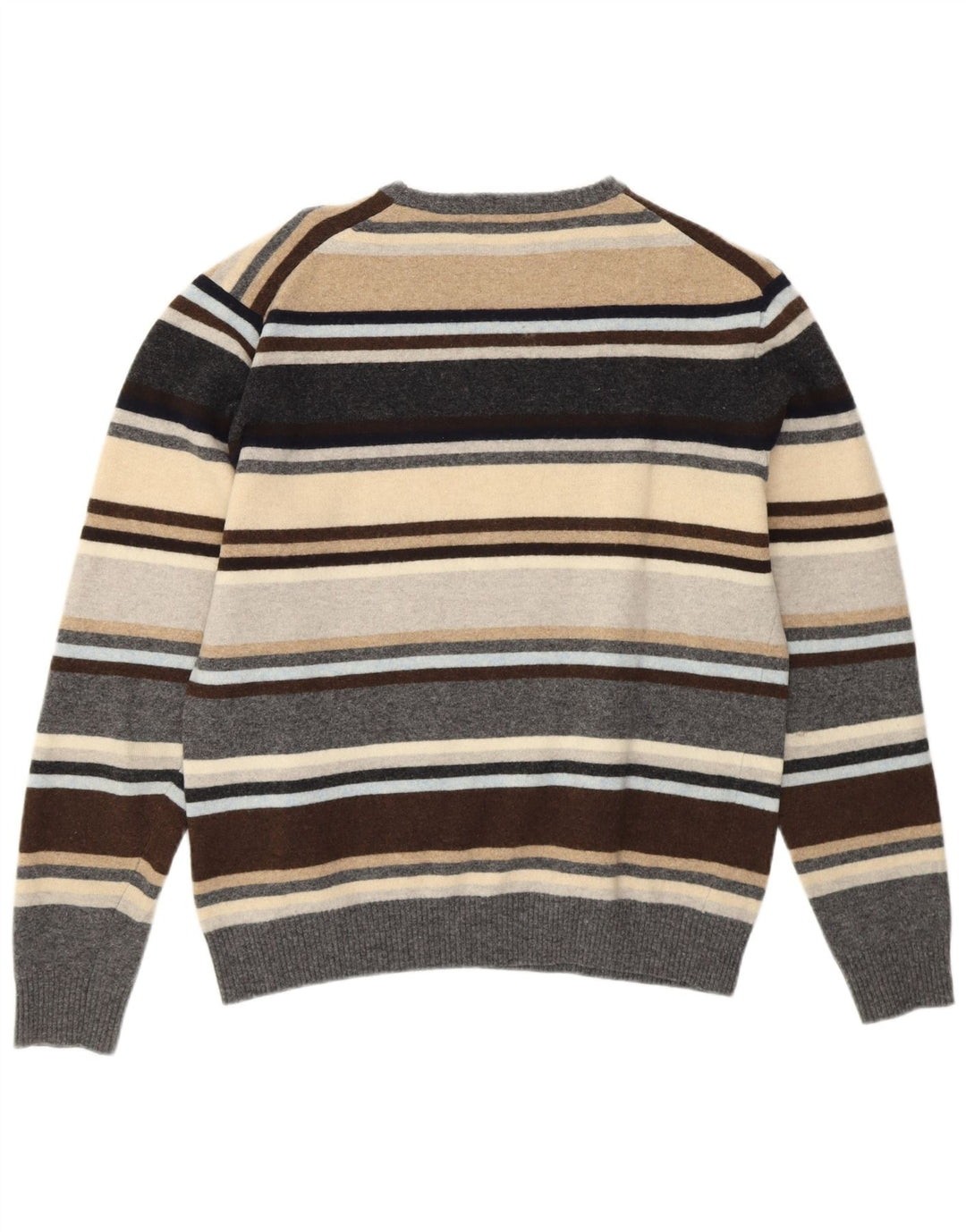 KAPPA Womens Crew Neck Jumper Sweater UK 16 Large Multicoloured Striped