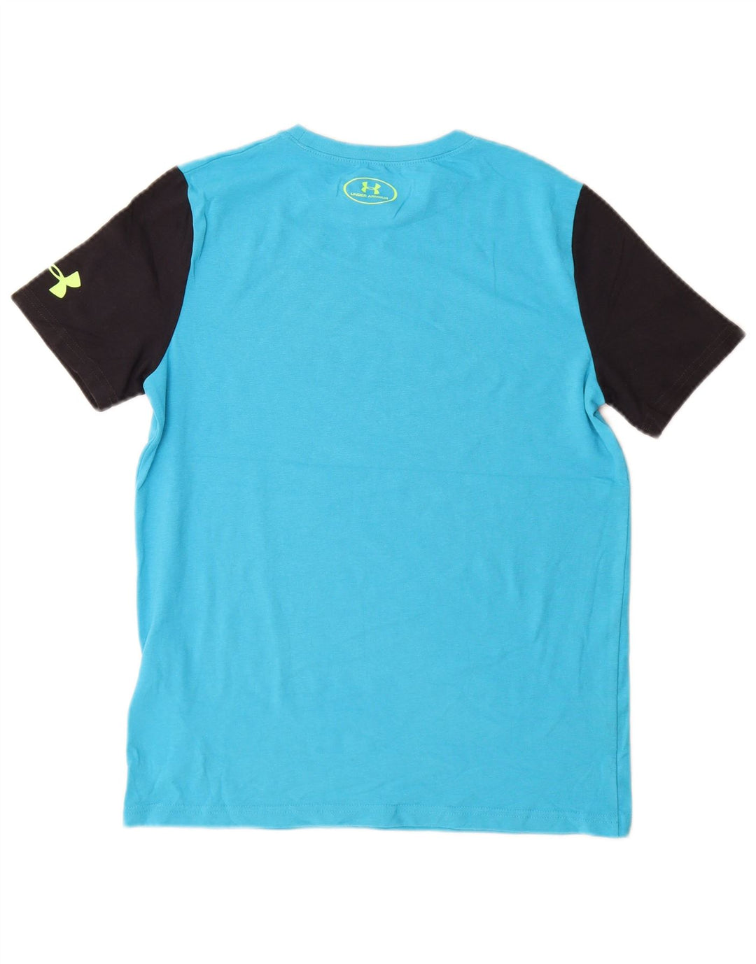 UNDER ARMOUR Boys Heat Gear Graphic T-Shirt Top 11-12 Years Large  Blue