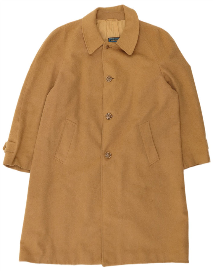 Ballarini Mens Overcoat IT 56 3XL Beige Wool