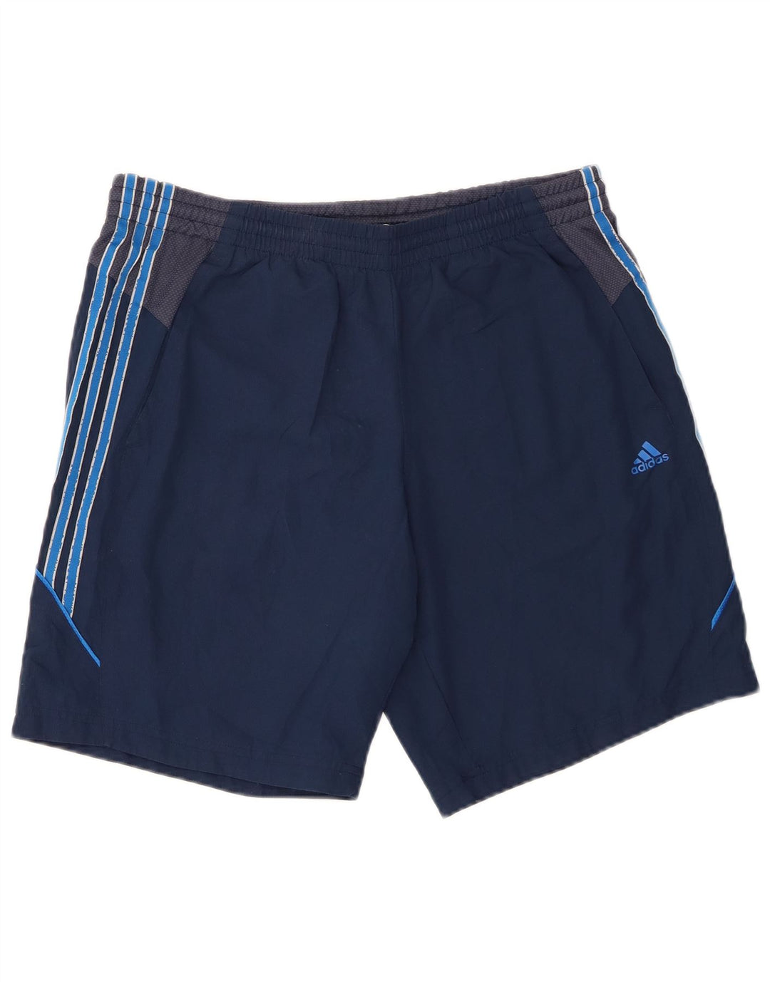 Adidas Mens Climalite Sport Shorts Medium  Navy Blue Polyester